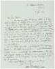 Autograph Letter, signed, regarding this purchase of his country home, Houghton House