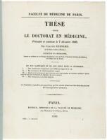 These pour le Doctorat en Medecine...Du suc Gastrique et de Son Role dans la Nutrition.