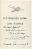 The Spirit of St. Louis - inscribed to Chairman of Boeing Airplane Co.