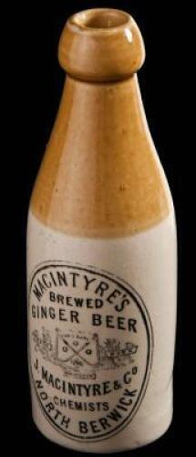 Macintyre's Brewed Ginger Beer - ceramic bottle