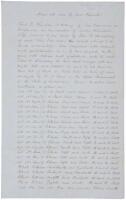 Manuscript Quitclaim Deed signed by Franklin N. Billings, for some 53 lots of land in Butte City, in what is now Glenn County, California, on the upper Sacramento River