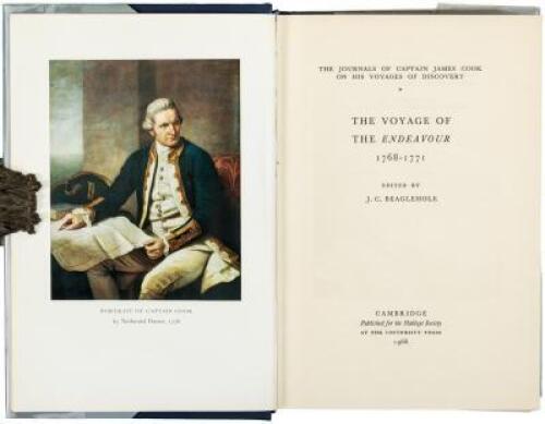 The Journals of Captain Cook on His Voyages of Discovery: Edited from the Original Manuscripts by J.C. Beaglehole