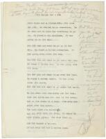 The Sailor Was a Dog - author's original typescript, inscribed by her to the book's illustrator, Garth Williams