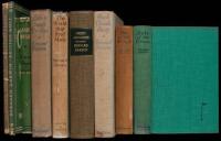 Nine volumes by Bernard Darwin