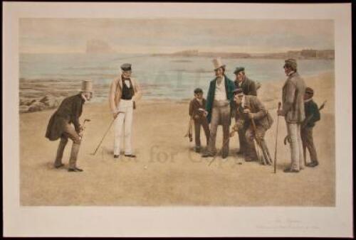 The Stymie, a Foursome at North Berwick in the Forties