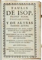 Favles de Isop, Filosof Moral Preclarissim, Y de Altres Famosos Autors