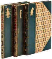 Three volumes of the stories of Christopher Robin and Winnie-the-Pooh