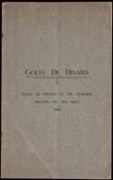 Golfe de Dinard: Rules as Passed at the General Meeting of 18th May, 1908