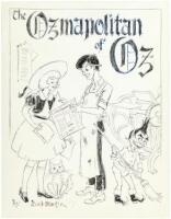 The Ozmapolitan of Oz - pre-publication 'dummy' copy, with original cover illustration by Dick Martin