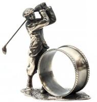 Decorative napkin holder, with golfer