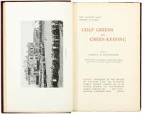 Golf Greens and Green-Keeping