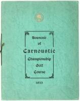 Souvenir of Carnoustie Championship Golf Course