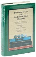 The Game of Golf and the Printed Word 1566-1985