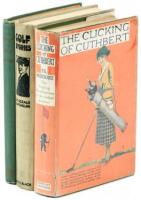 Group of three golf books