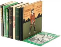 Group of eight golf books, some by or about Bernard Darwin