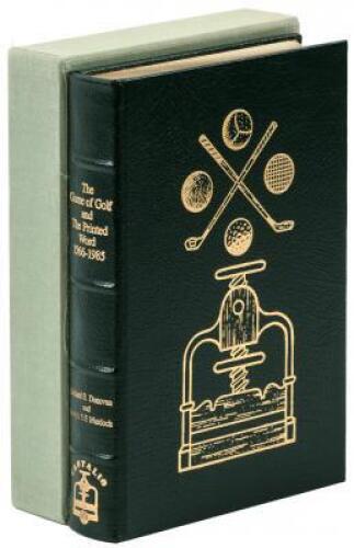 The Game of Golf and the Printed Word: A Bibliography of Golf Literature in the English Language