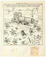 Original cartoon art for Toonerville Folks