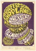 Jefferson Airplane - Quicksilver Messenger Service - Lightnin' Hopkins - The Jaywalkers. Fillmore Auditorium April 29-30, 1966