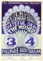 Quicksilver Messenger Service - Grateful Dead - The Mothers. Fillmore Auditorium, June 3-4, 1966