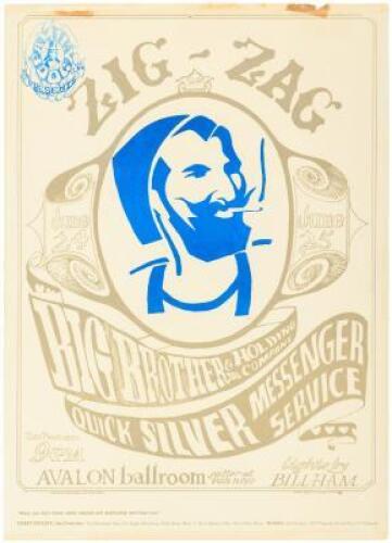 Big Brother and the Holding Company - Quicksilver Messenger Service. Avalon Ballroom June 24-25, 1966