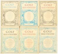 Golf Illustrated - nine issues from 1926-1931