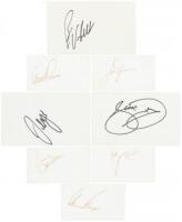 Seventeen Autographs by Famous Golfers