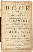 The Book of Common Prayer, and Administration of the Sacraments...