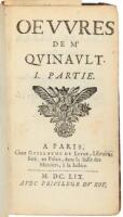Oeuvres de Mr Quinault. I. Partie