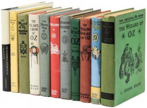 Eleven volumes in the Oz Series, mostly reprint editions