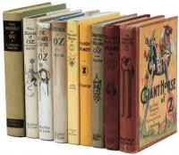 Nine volumes in the Oz series, reprint editions