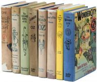 Eight volumes in the Oz series, reprint editions