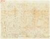 Long 1850 letter from a miner on the American River near Coloma and Sacramento - 2