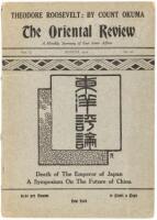 1912 Future of China after the Republican revolution