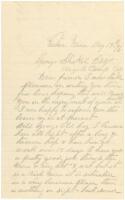 1896 letter from an Oregon gold miner who came from Angels Camp, California