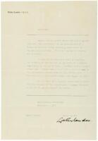 Signed collaboration agreement at the very start of the famous San Francisco designer's career