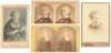 Four original photographs of abolitionists and anti-slavery advocates