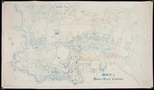 Map of Pebble Beach, California