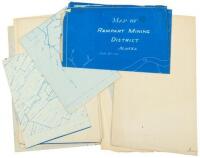 Eleven mining maps of Arizona, California & Alaska