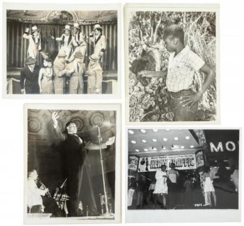 Twenty-five movie stills and publicity photographs from motion pictures featuring African American actors and actresses