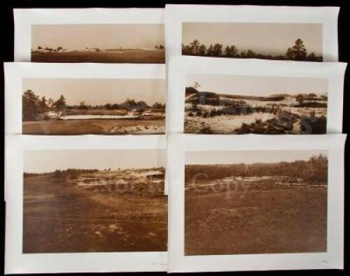 Fourteen photographs of the Pine Valley golf course, circa 1921