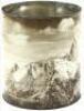 Hills Brothers coffee can with a sepia-tone reproduction of Adams's "Winter Morning, Yosemite Valley, California" - 3