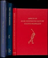 Three golf reference books - limited editions