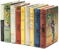 Nine volumes in the Oz series, reprint editions