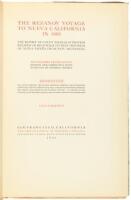 The Rezanov Voyage to Nueva California in 1806. The Report of Count Nikolai Petrovich Rezanov of His Voyage to that Provincia of Nueva Espa&ntilde;a from New Archangel
