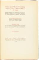 The Rezanov Voyage to Nueva California in 1806. The Report of Count Nikolai Petrovich Rezanov of His Voyage to that Provincia of Nueva España from New Archangel