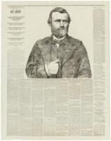 Large single-sided broadside - Gen. Grant. Return of Illinois’ Great Soldier and Statesman to Springfield