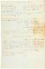 Manuscript document containing a statement and judgment in the case of a slave who successfully sued for his freedom in Louisiana, but the heir of his former owner attempted to take him back - 2