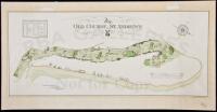 The Old Course, St. Andrews, Surveyed & Depicted by A. Mackenzie, Golf Course Architect, March 1924