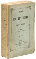 Voyages en Californie et dans l'Orégon