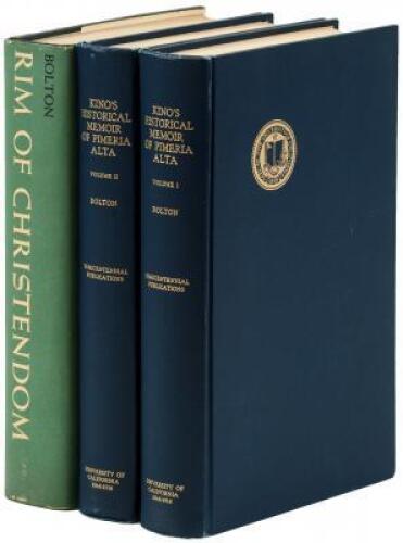 Three volumes about Father Eusebio Francisco Kino and his accomplishments